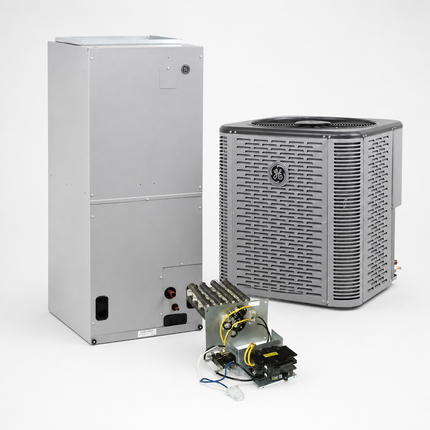 GE Appliances NS18H Connect - 4-Ton Variable Speed Heat Pump w/ Variable Fan Coil + 812277 Heat Kit - 18 SEER2 with Install