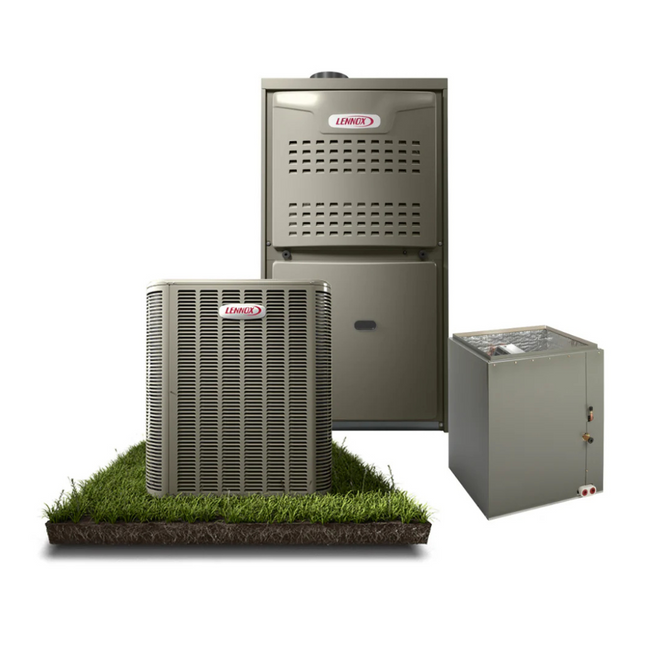 Lennox - 2.5-Ton - 14.3 SEER2 - Single-Stage Gas System with 80% Furnace - Upflow