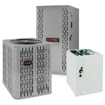 RunTru - 1.5-Ton - 14.3 SEER2 - Single-Stage Gas System with Variable Speed 90% Furnace